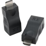 Extendeur rj45 hdmi, adaptateur rj45 hdmi, transmetteur hdmi extendeur sur c�ble ethernet cat6 / cat5e, ...