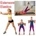 Extenseur �lastique yoga training bodytrainer fitness resistance trainer