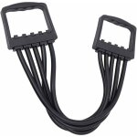 Longziming - extenseur de poitrine fitness, 5 tubes lastiques dtachables, fitness cable exorciseur, ...