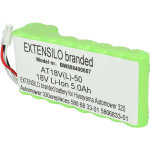 Bloc de batteries compatible avec husqvarna automower 440 (jusque 2019 / 2020) robot tondeuse (5000mah, ...