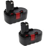 Extensilo - 2x batteries compatible avec bosch 1662k - 24, 1688k - 24, 22618, 23618, 32618, 32618 - 2g ...
