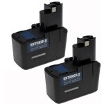 2x batteries compatible avec bosch babs 12v, bh - 1214, gbm 12ves - 2, gli 12v, gsb 12 vse - 2 outil ...