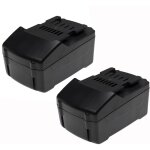 Extensilo 2x batteries compatible avec mafell kss 40 18m bl pure (t - max), kss 50 18m bl pure outil ...
