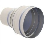 Extension de tuyau ø 120 mm sur ø 180 mm Extension de tuyau ø 120 mm sur ø 180 mm