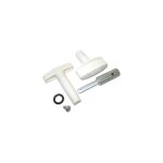 Extention de manivelle pour lanterneau blanc fiamma vent pour camping - car et caravane