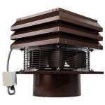 Extracteur de fum�e pour conduit rond 30 cm aspirateur aspire - fum�e �lectrique ventilateur d'aspiration ...