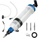 Extracteur de liquide de frein 1, 5 l avec adaptateurs seringue a huile manuelle en abs pa pompe a main ...