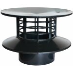 Jardibric - extracteur statique 100 mm ? ventilation passive pour fosses ou microstation ? pvc rsistant ...
