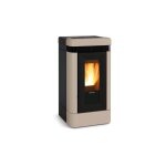 Extraflame - pole  granules cramique canalisable lucia plus 13 kw champagne