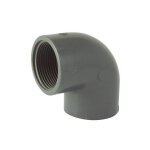 Coude 90� femelle / femelle � visser en pvc 1''