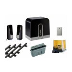 Faac kit automatisme de portail coulissant cyclo c720 rapid eco + 4m 24v 400kg 1059995