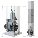 Faac motor�ducteur int�gr� 24v c4000i 109001