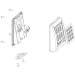 Faac ? clavier radio keypad pour motorisation de portail ? remplacement compatible 868 slh ? 63000685 ...