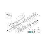 Faac - pi�ce d�tach�e groupe d�verrouilage 760 cr 63003361