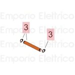 Faac pi�ce d�tach�e pivot long et seeger 413 / 415 718366