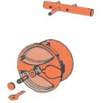 Faac pi�ce d�tach�e poign�e et pivot de d�verrouillage 391 115012