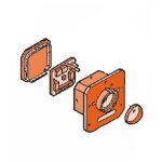 Faac pi�ce d�tach�e r�cepteur fotoswitch / polaris 494015