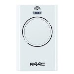Faac - télécommande 2 canaux xt2 868mhz emetteur rolling code blanc slh lr - 787009 Faac - télécommande 2 canaux xt2 868mhz emetteur rolling code blanc slh lr - 787009