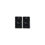 Faac - xt2 433 slh noire - lot de 2 tlcommandes  2 canaux - codage rolling code slh scuris - compatible ...