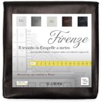 Fabric m�tre en imitation cuir florence cuir similaire eco cuir hauteur cm. 140 skai brun