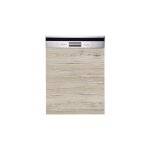 Fa�ade pour lave - vaisselle semi int�grable bellissi noyer blanchi l 45 cm
