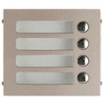 Fa�ade - pour module 4 boutons aiphone gf4p