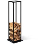 Range bches en acier galvanis - h. 112 cm - noir vertical