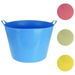 Seau de rangement flexible - 25 litres - multicolore Seau de rangement flexible - 25 litres - multicolore