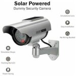 Factice camra surveillance  l'nergie solaire appareil - photo de dme de tlvision en circuit ferm ...