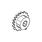 Pignon simple 1 / 2' z20 2055l - fadini