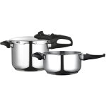 Duo 6 / 4 autocuiseur 6 + 4 l, induction, acier inoxydable 18 / 10, 2 niveaux de pression argent - fagor ... Duo 6 / 4 autocuiseur 6 + 4 l, induction, acier inoxydable 18 / 10, 2 niveaux de pression argent - fagor ...