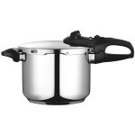 Fagor - duo 6 autocuiseur 6 litres, induction, acier inoxydable 18 / 10, 2 niveaux de pression argent ...