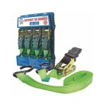 Sangles � cliquet 5mx25mm - jeu de 4 pi�ces - faithfull