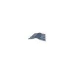 Faîtière pvc pour toiture imitation tuile moderne - coloris - gris, epaisseur - 15cm, largeur - 55 cm, ... Faîtière pvc pour toiture imitation tuile moderne - coloris - gris, epaisseur - 15cm, largeur - 55 cm, ...