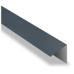 Yousteel - faîtière simple à rabat pour tôle tuile bacacier tuile r® coloris: anthracite mat - dimension: ... Yousteel - faîtière simple à rabat pour tôle tuile bacacier tuile r® coloris: anthracite mat - dimension: ...