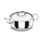 Faitout avec couvercle inox professionnel, capacit� 1, 5 l, � 16 cm, lacor