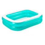 Bestway ? piscine familiale gonflable rectangulaire 201x150x51 cm ? vinyle r�sistant ? capacit� 450 litres ...