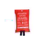 Couverture anti - feu avec dispositif d'accroche murale farmor - cou7052af
