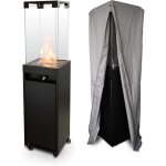 Planika - faro - chauffage de terrasse, gaz propane, noir, 8 kw, portable et autoportant, pour jardin ... Planika - faro - chauffage de terrasse, gaz propane, noir, 8 kw, portable et autoportant, pour jardin ...