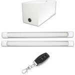 Fast led technology - kit �clairage sans fil garage box cave sous sol - 2 r�glettes led - 1 batterie ...