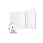Fast led technology - kit interrupteur va - et - vient sans fil et sans pile pr�t � poser - 2 boutons ...