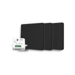 Fast led technology - kit interrupteur va - et - vient sans fil et sans pile pr�t poser - 3 boutons poussoirs ...