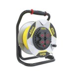 Stanley - fatmax - enrouleur n�opr�ne avec systeme 'anti - twist' - 40 m - 3g2. 5 - 4 prises