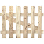 Portail de clture classique, 80x100cm faura f30331