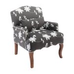 Fauteuil relax, fauteuil confortable avec pieds bois fauteuil en lin fauteuil crapaudpour salon et chambre, ...