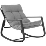 Hesperide - fauteuil de jardin � bascule, felinio, 73 x 79 x 104 cm