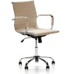 Fauteuil de bureau croma inclinable taupe, cuir synthétique Fauteuil de bureau croma inclinable taupe, cuir synthétique