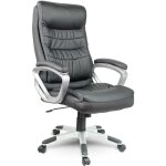 Fauteuil de bureau en cuir sofotel eg - 226 noir