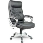 Fauteuil de bureau en cuir sofotel eg - 226 noir