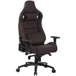 Clp - fauteuil de bureau gamer keren en véritable cuir marron Clp - fauteuil de bureau gamer keren en véritable cuir marron